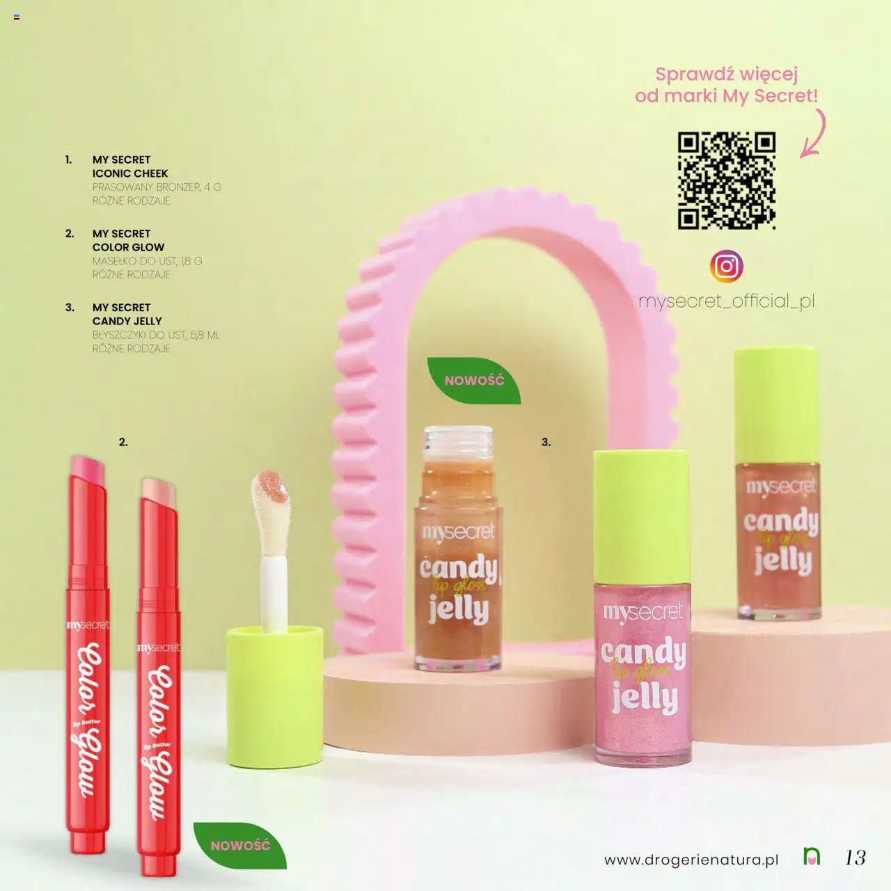 Drogerie Natura Gazetka - Jesienne Inspiracje od 01.10.2025 | Strona: 13 | Produkty: Bronzer