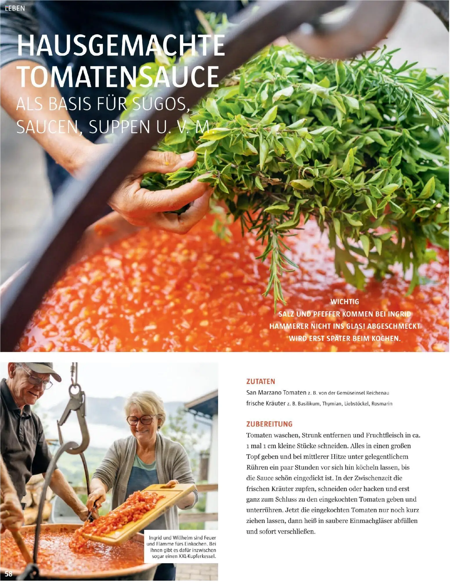 Sutterlüty B’sundrig Magazine gültig ab 17.11.2025 | Seite: 123 | Produkte: Salz, Pfeffer, Tomaten