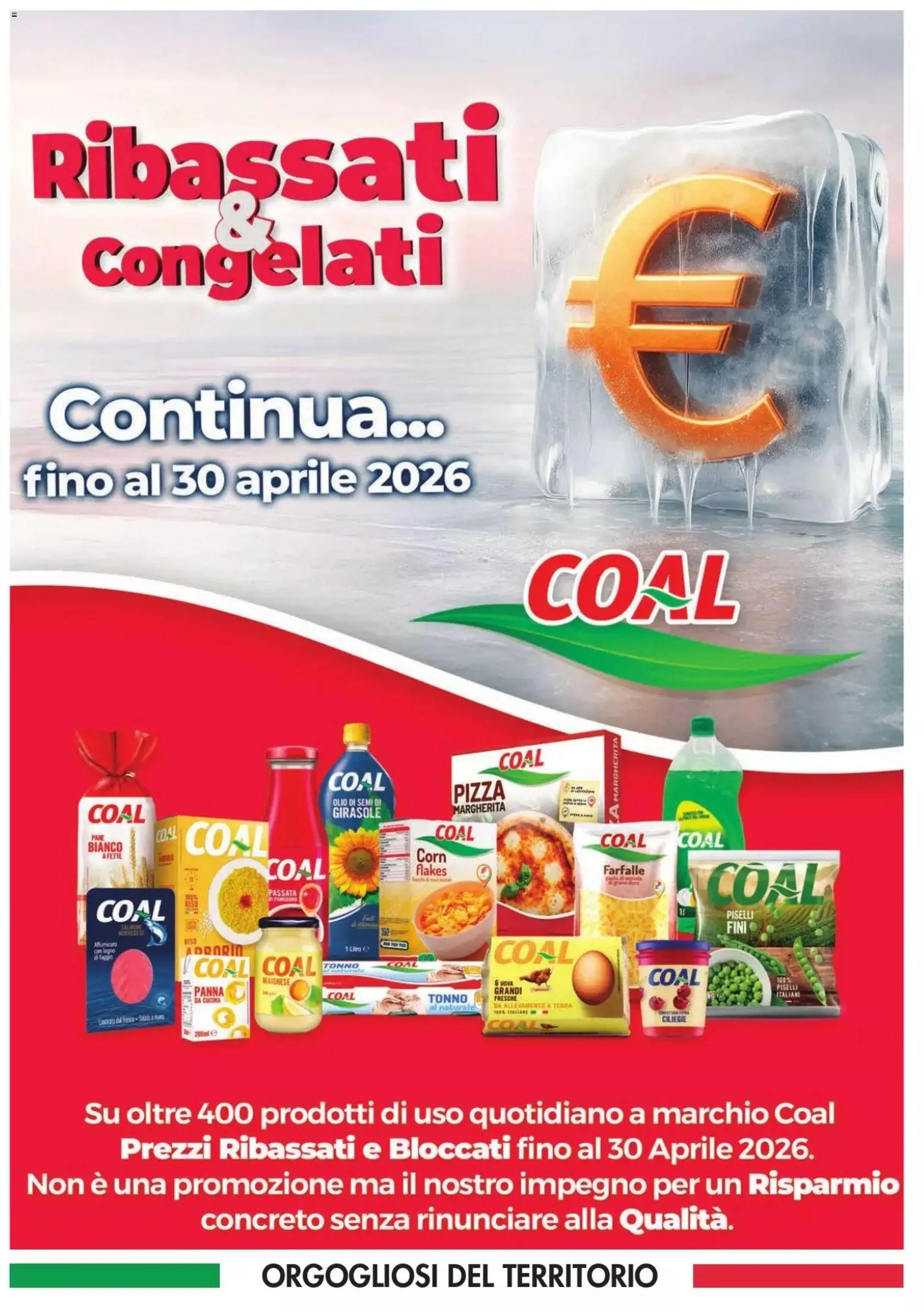 Volantino Coal del 22.01.2026 | Pagina: 6 | Prodotti: Riso, Panna, Olio, Tonno