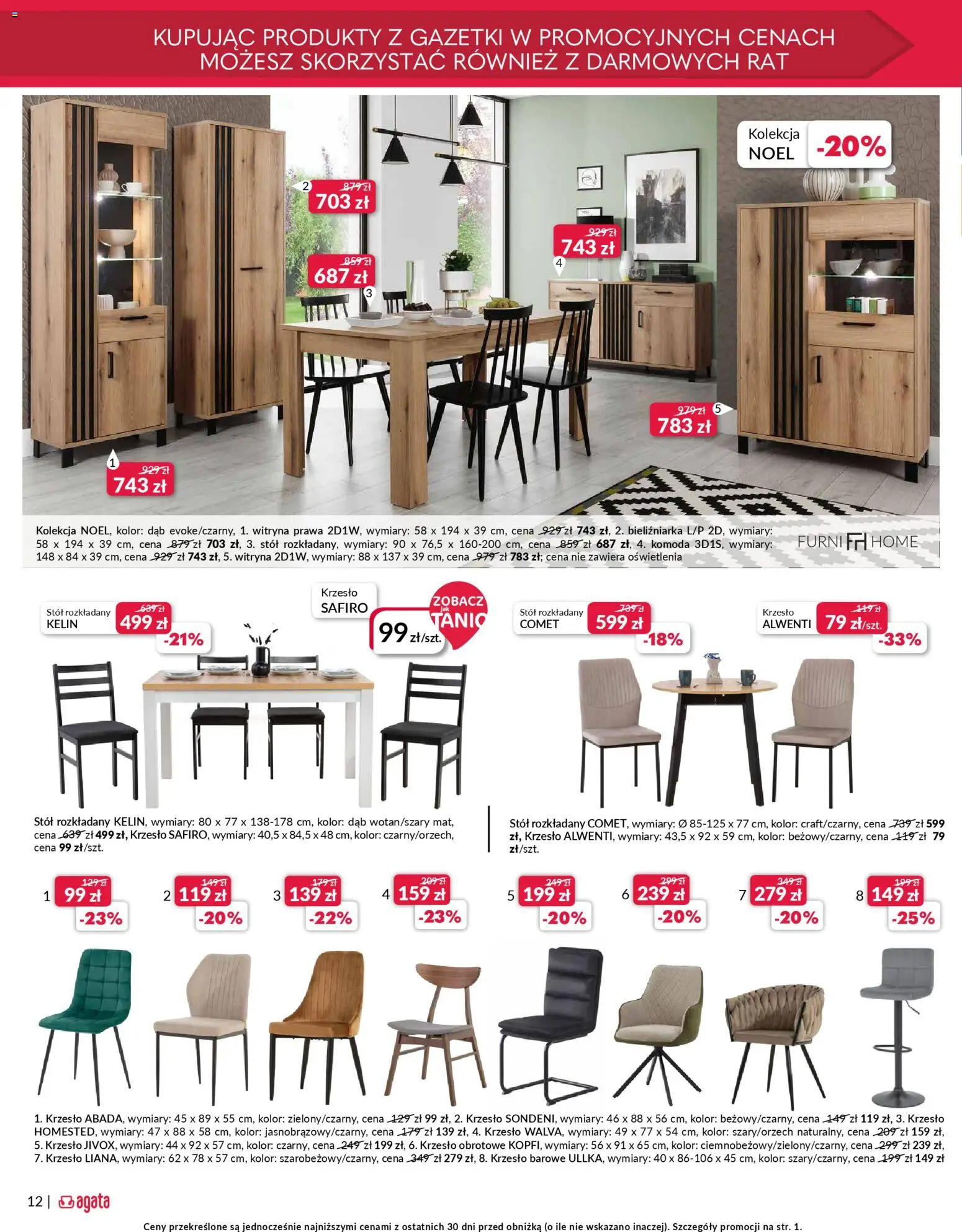 Salony Agata gazetka od 09.04.2026 | Strona: 12