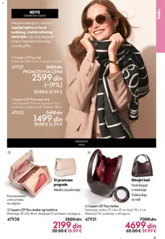 Oriflame katalog Oktobar 2025 - pregled Oriflame kataloga - važi od 08.10.2025 | Strana: 41 | Proizvode: Šal, Naočare, Šminka, Torba