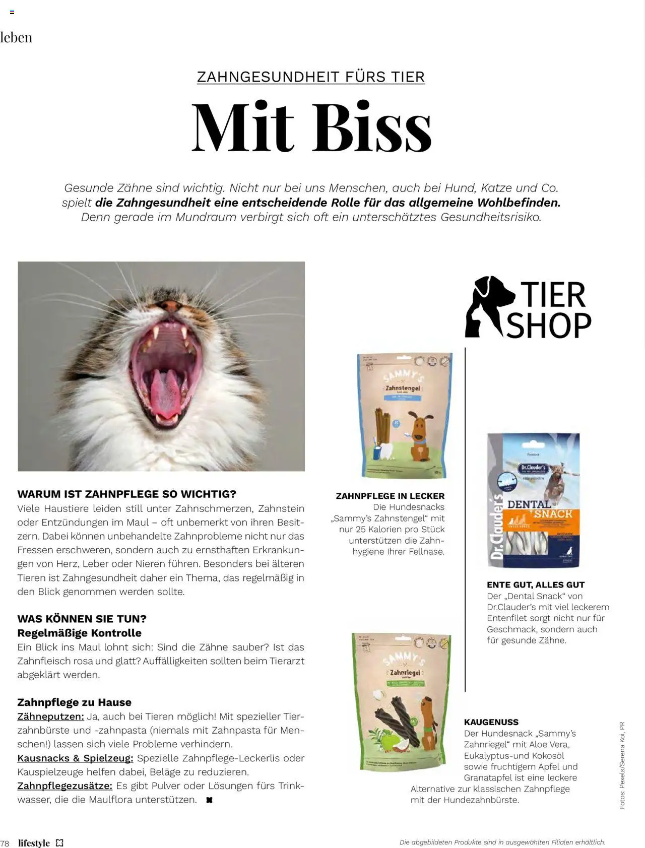 Müller Magazine Lifestyle 5/25 gültig ab 17.09.2025 | Seite: 78 | Produkte: Äpfel, Zahnpasta, Zahnbürste