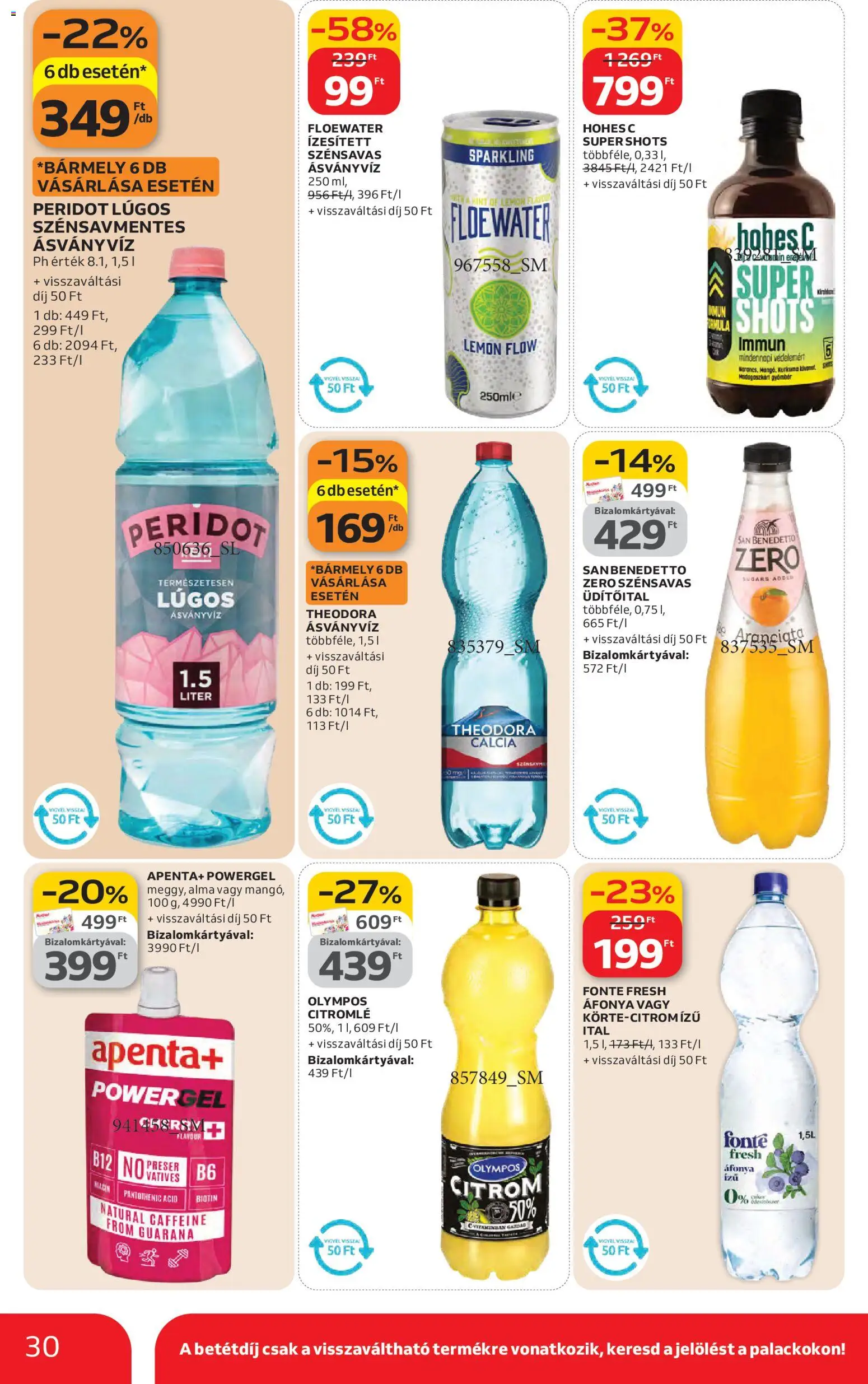 Auchan akciós ujság - amely érvényes a következő dátumtól: 12.02.2026 | Oldal: 30 | Termékek: Áfonya, Gyömbér, Hohes c, Kurkuma