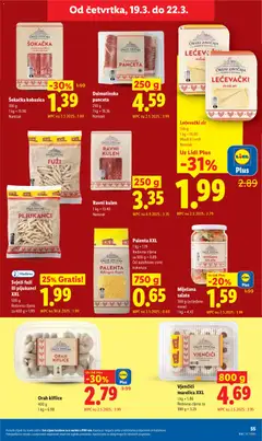 Dalmatinska panceta, 250 g Narezak - Pregled kataloga iz trgovine Lidl, vrijedi od 16.03.2026 | Stranica: 55
