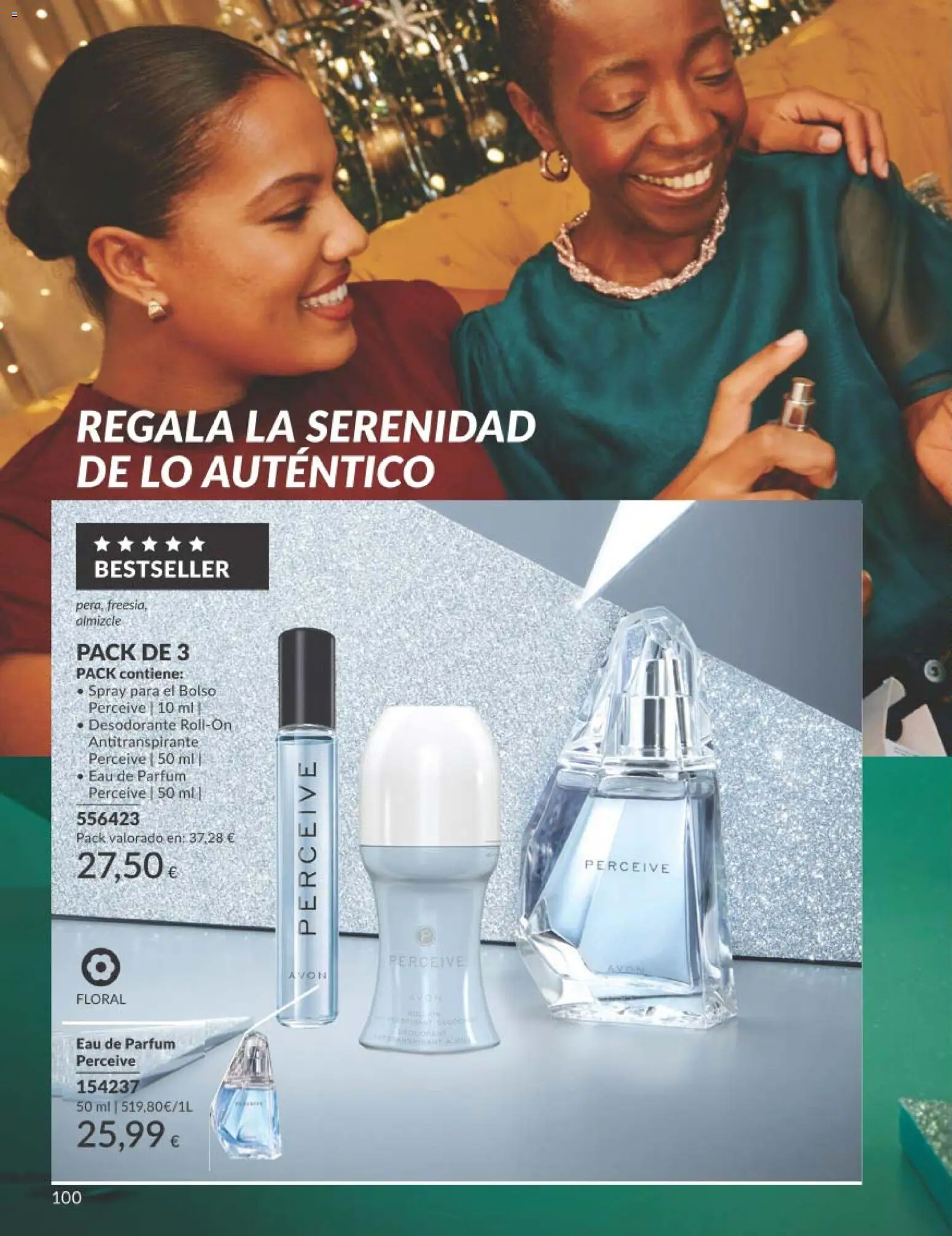 Catálogo AVON campaña 11 Black Friday │ válido desde el 01.11.2025 | Página: 100 | Productos: Perfume, Desodorante, Bolso, Eau de parfum