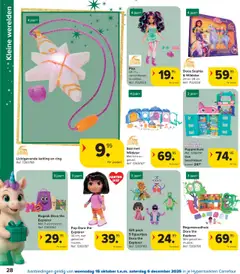 Carrefour - Hypermarkten Speelgoedcatalogus - Voorbeeld van een folder van Carrefour, geldig van 15.10.2025 | Pagina: 28 | Producten: Rugzak, Geluid, Ketting, Ring
