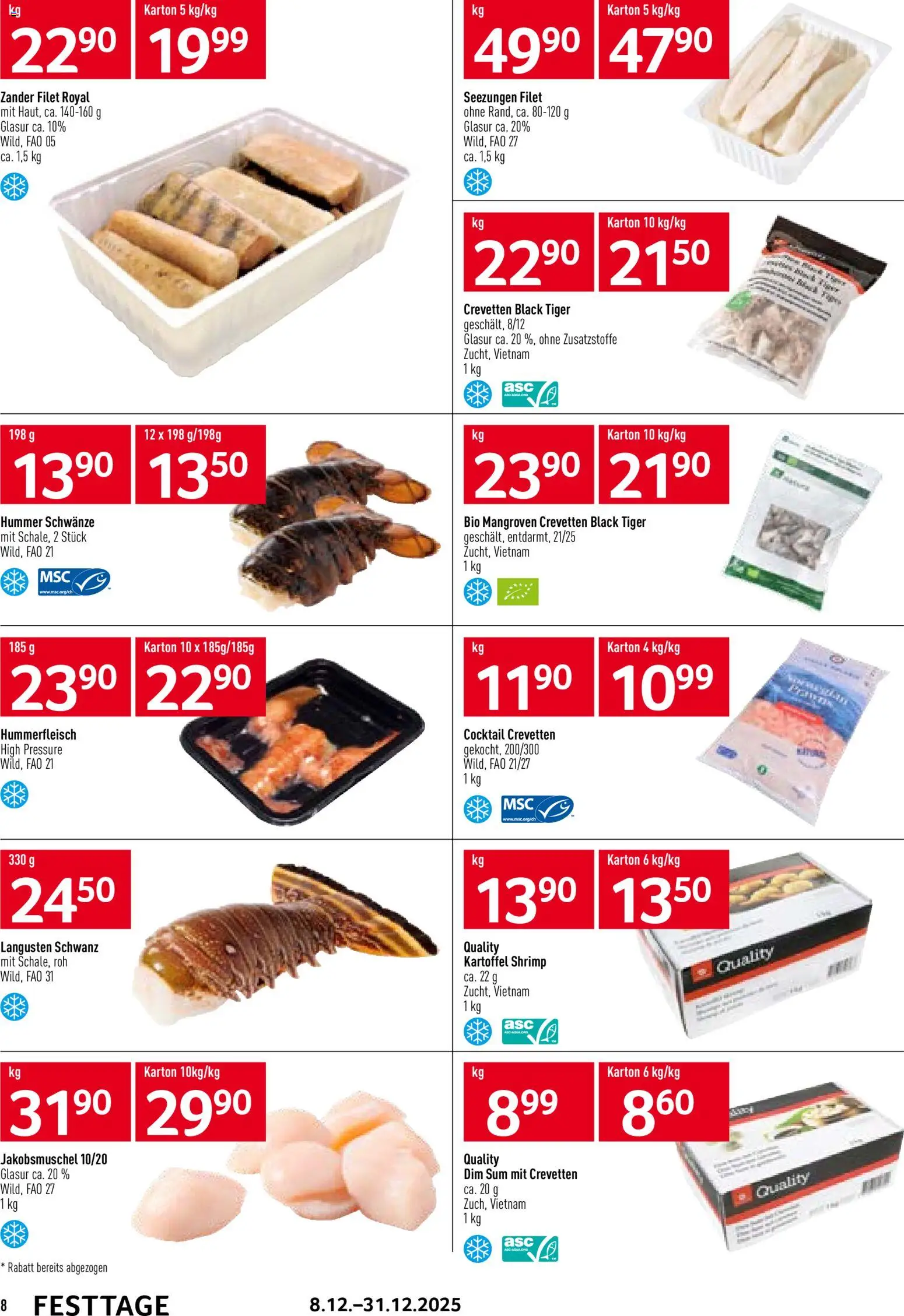 Prodega Aktionen Festtage – gültig ab 08.12.2025 | Seite: 8