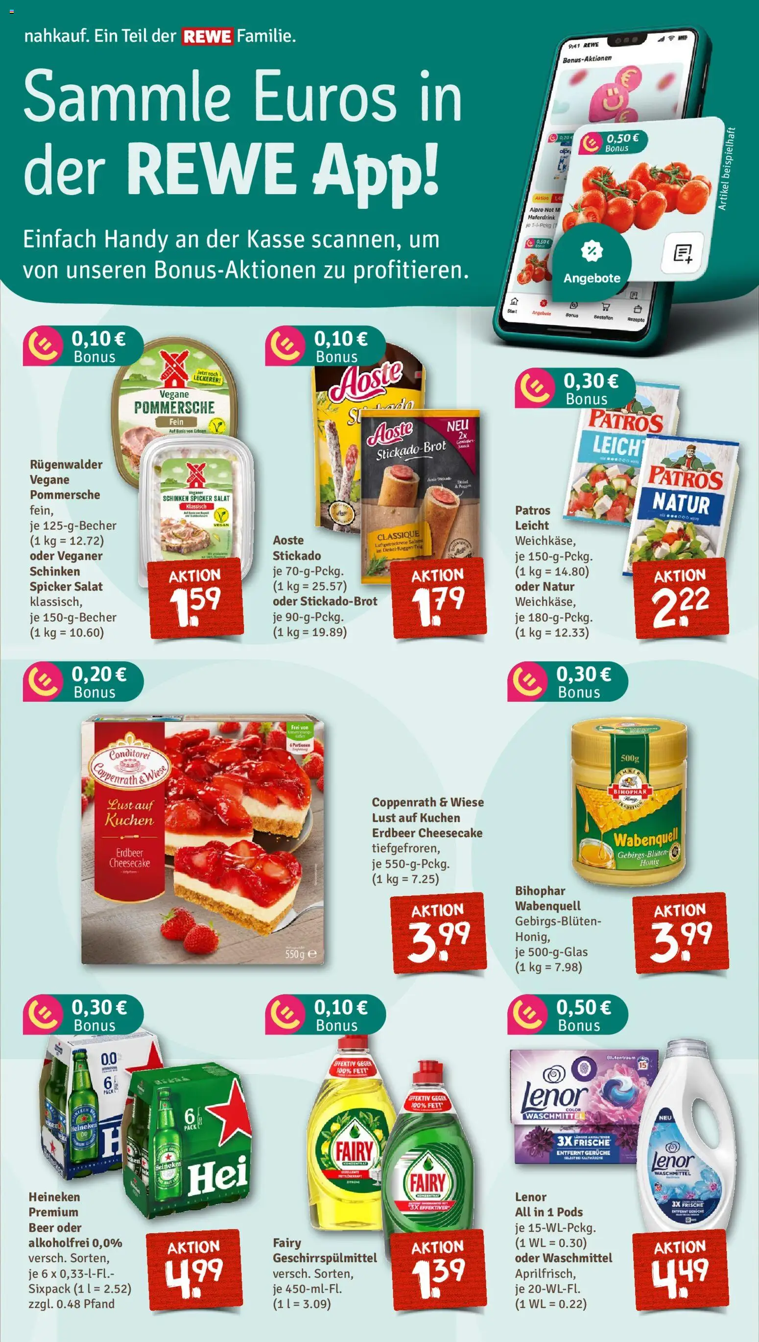 Nahkauf Prospekt – gültig ab 18.01.2026 | Seite: 5 | Produkte: Haferdrink, Waschmittel, Salat, Erbsen