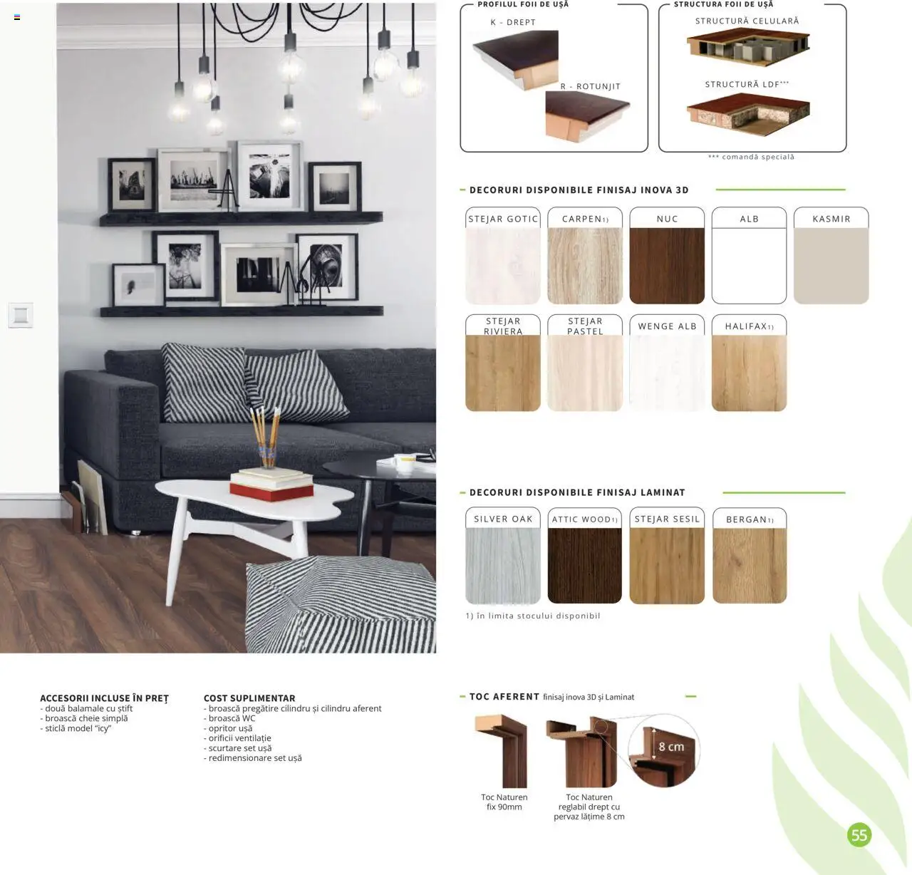 Noul catalog Proges – valabil de la 01.08.2025 | Pagină: 55 | Produse: Ușă