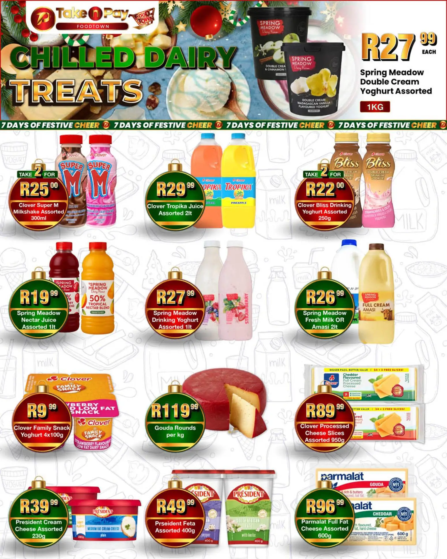 New Take n Pay catalogue – valid from 18.12.2025 | Page: 22 | Products: Yoghurt, Milk, Herbs, Pepper