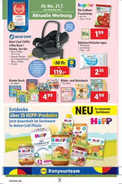 Lidl Aktionen ab 17.07.2025 | Seite: 30 | Produkte: Chips, Wasser, Zucker, Bilder
