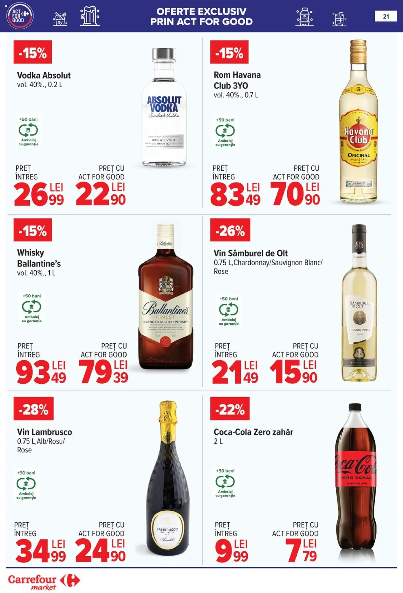Noul catalog Carrefour – valabil de la 25.02.2026 | Pagină: 24 | Produse: Vin, Bere, Vodka