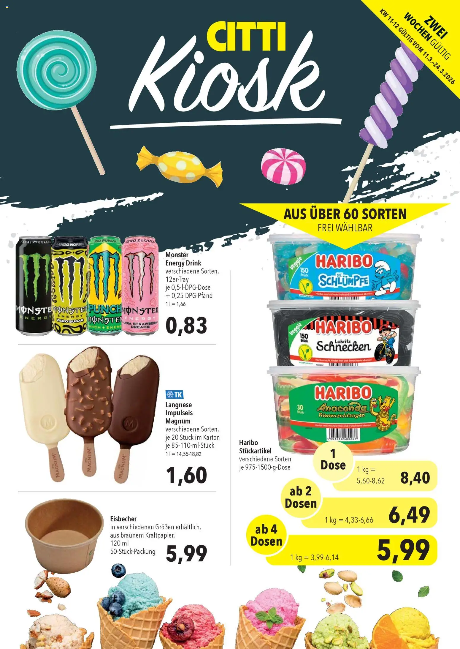 CITTI Markt Kioskwerbung – gültig ab 11.03.2026 | Seite: 1