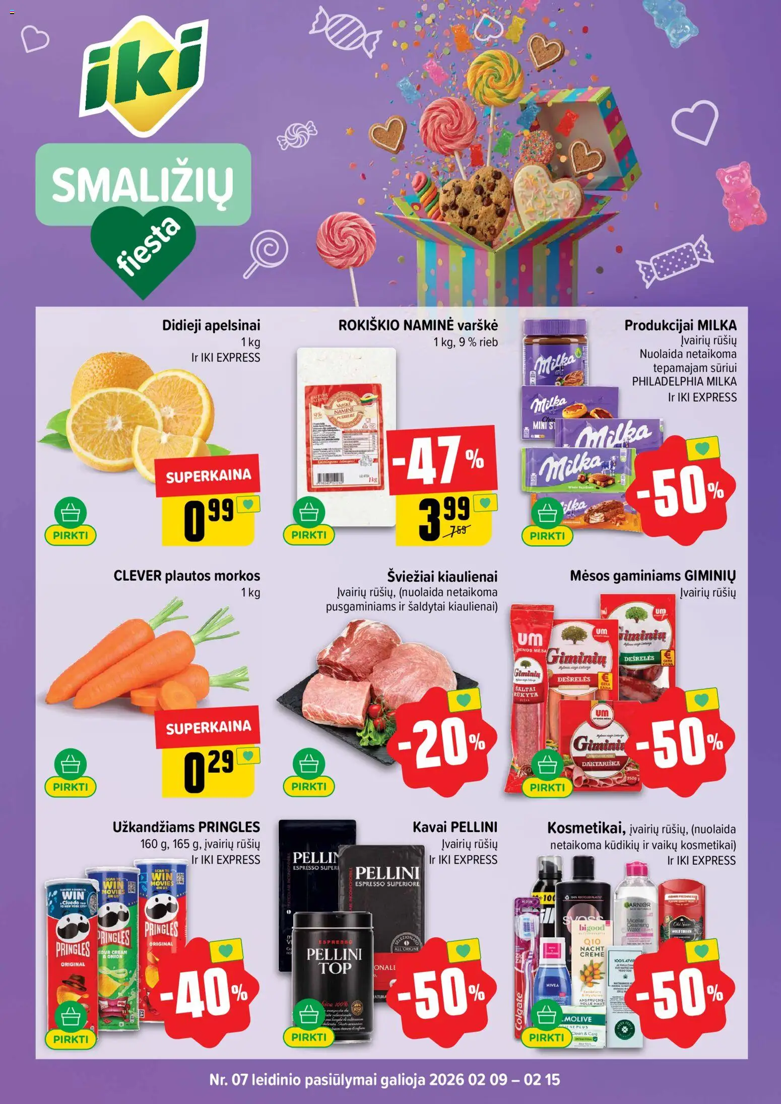 IKI akcijos nuo 09.02.2026 | Puslapis: 1