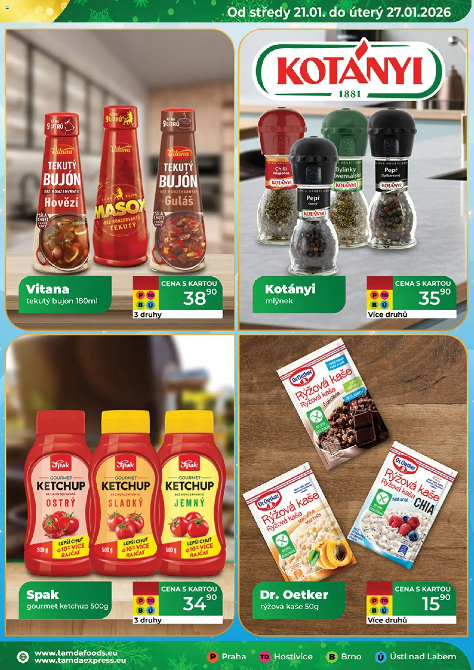 Tamda Foods leták od 21.01.2026 | Strana: 11 | Produkty: Hovězí, Čokoláda, Chia, Bujón