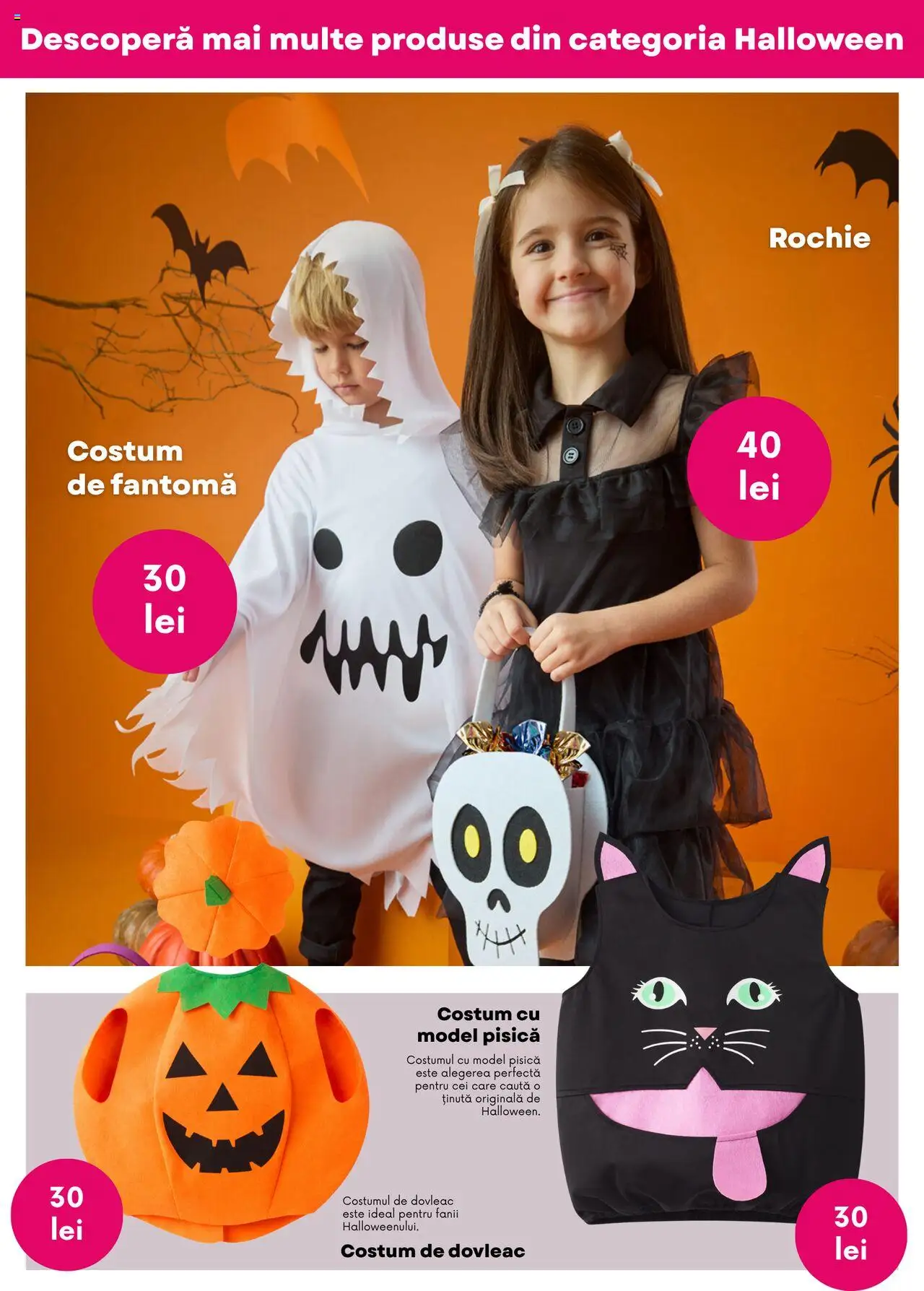 Noul catalog Pepco – valabil de la 02.10.2025 | Pagină: 6 | Produse: Dovleac, Rochie, Costum