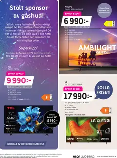 Elon - erbjudanden ljud & bild - Förhandsvisning av reklamblad från butik Elon aktuell från 26.01.2026 | Sida: 5