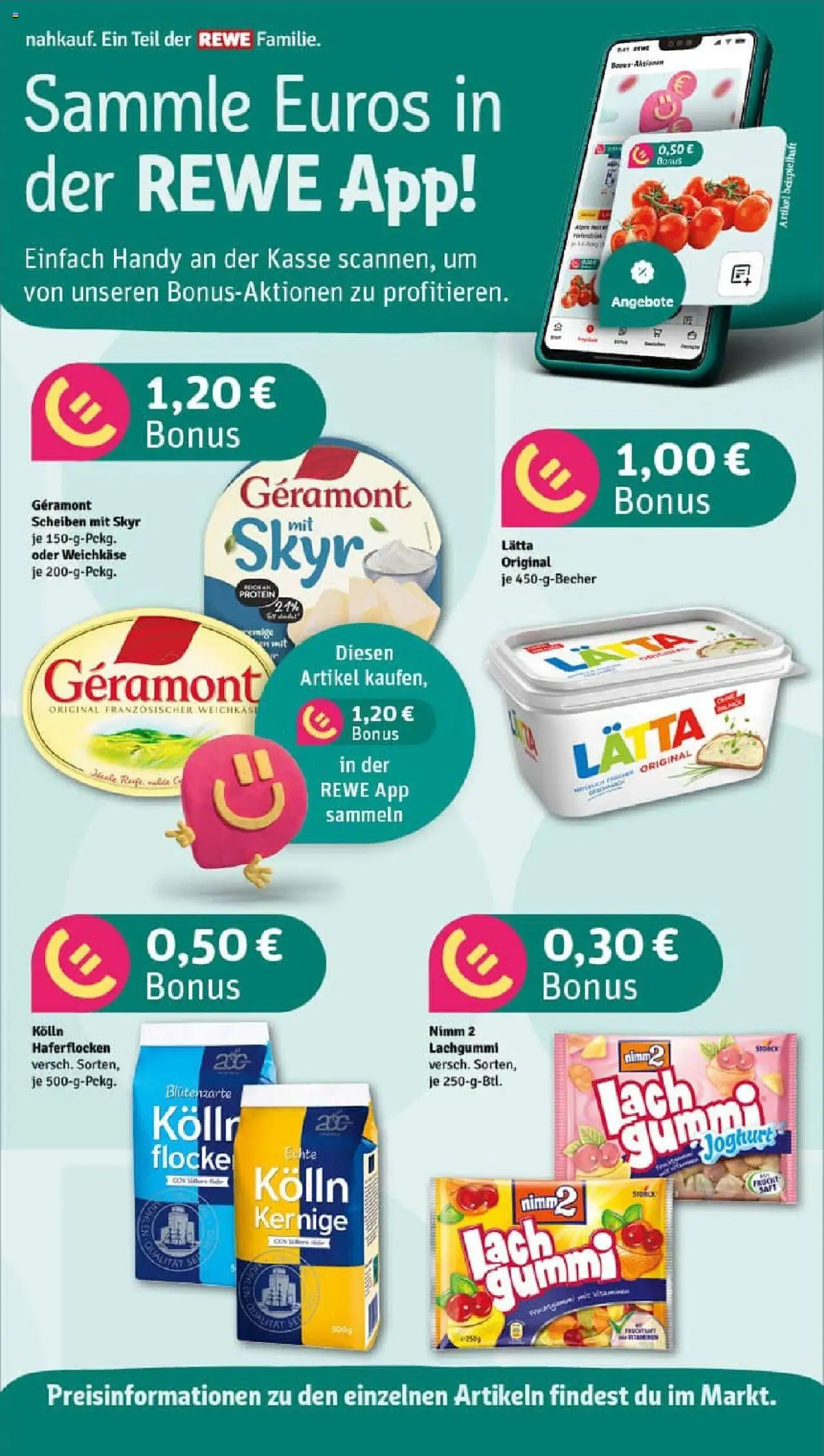 Rewe prospekt Wildpoldsried	 – gültig ab 19.10.2025 | Seite: 4 | Produkte: Geramont, Kolln, Lätta, Saft