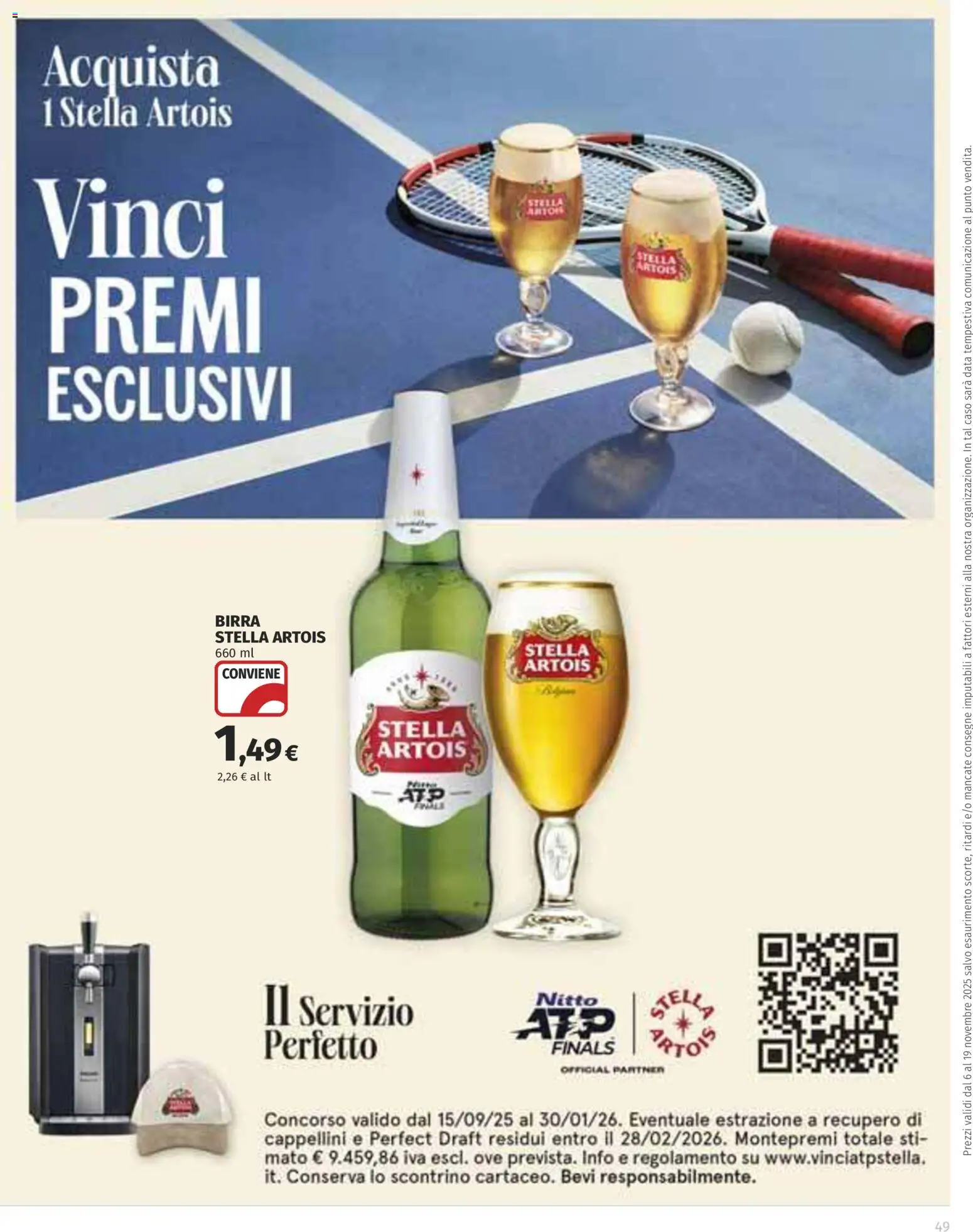 Volantino Ipercoop del 06.11.2025 | Pagina: 49 | Prodotti: Birra
