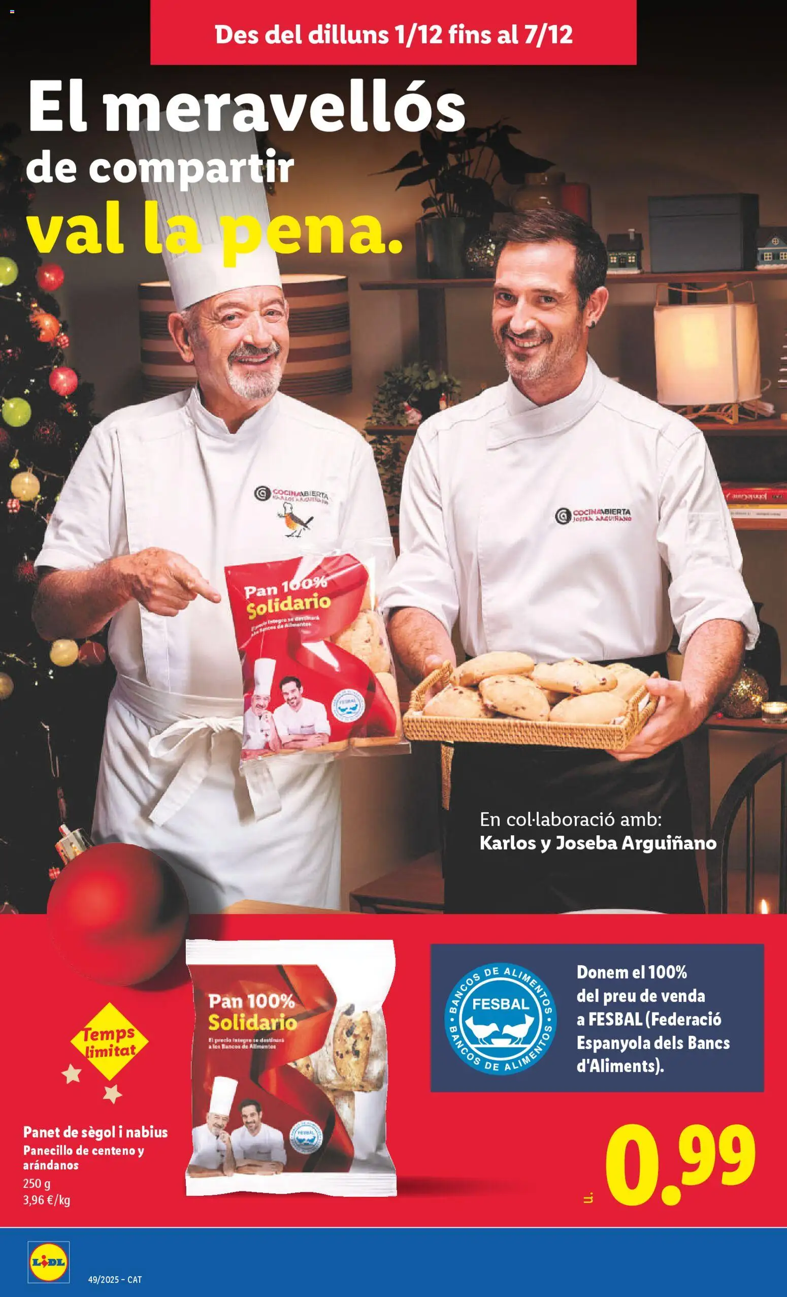 Lidl folleto │ válido desde el 01.12.2025 | Página: 24 | Productos: Pan, Cocina, Κούβα