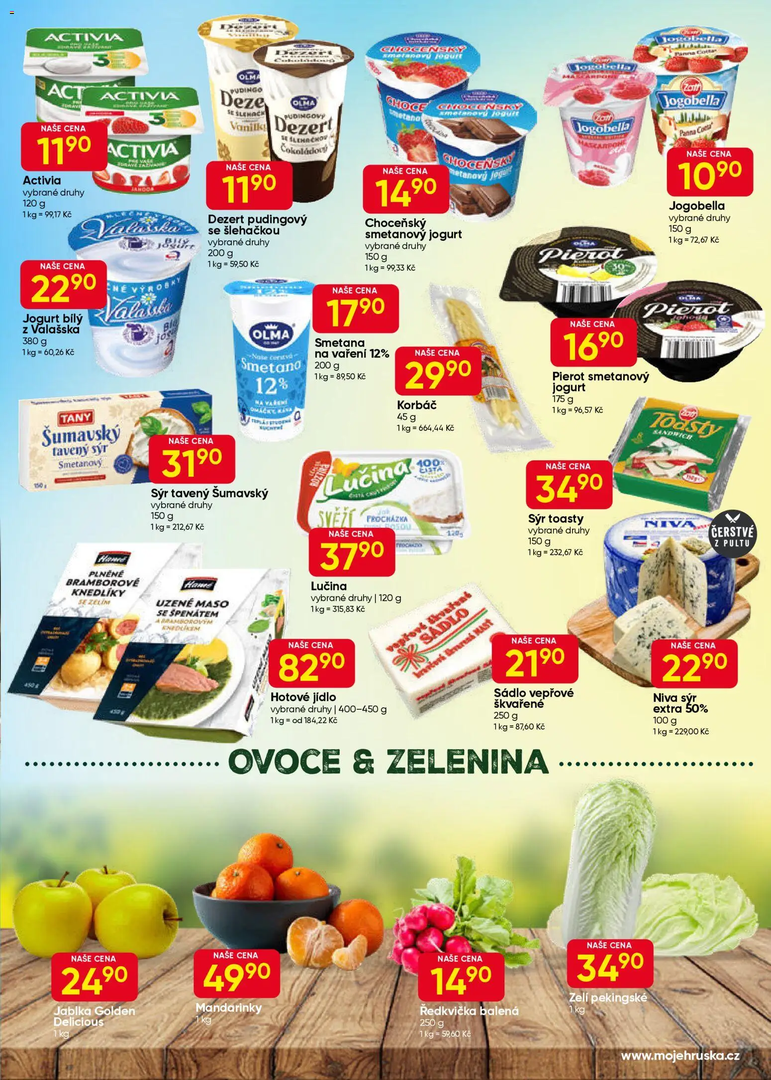 Hruška leták od 25.02.2026 | Strana: 3 | Produkty: Jogurt, Jablka, Zelí, Zelenina