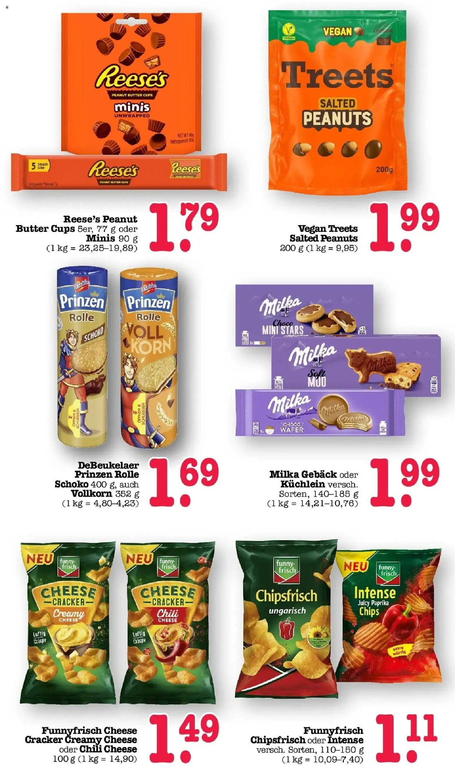 E center Prospekt Sinzheim	 – gültig ab 05.04.2026 | Seite: 41 | Produkte: Funny frisch, Milka, Chili, Chips