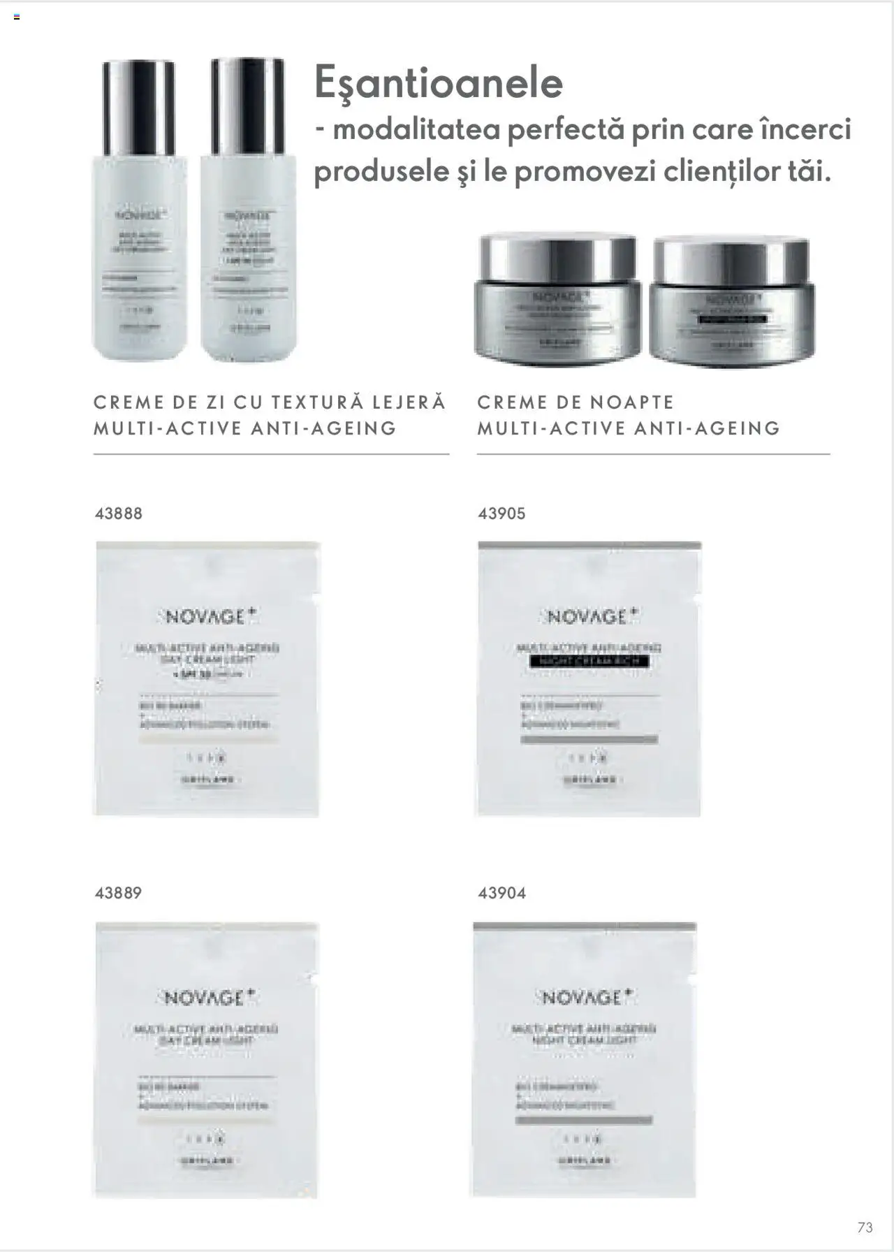 Oriflame catalog - Ghidul NOVAGE+ – valabil de la 01.03.2023 | Pagină: 73