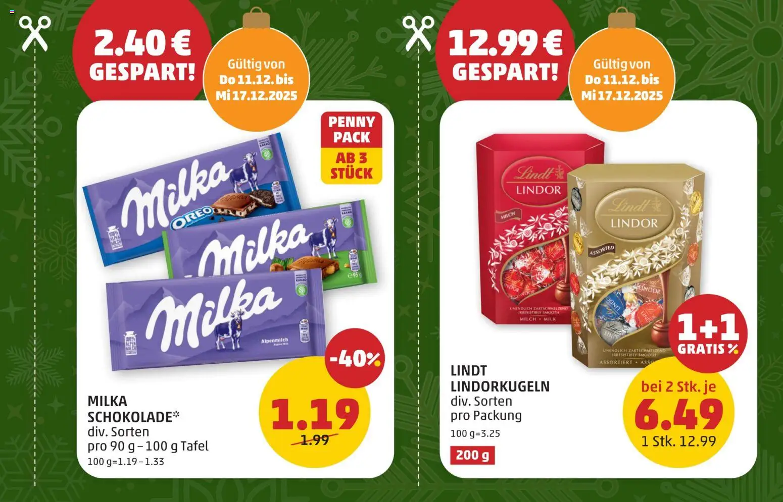Penny Markt Gutscheine  gültig ab 04.12.2025 | Seite: 15 | Produkte: Milch