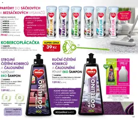 Nové Dedra akcie – leták je platný od 25.07.2025 | Strana: 63 | Produkty: Parfém, Šampón, Koberce