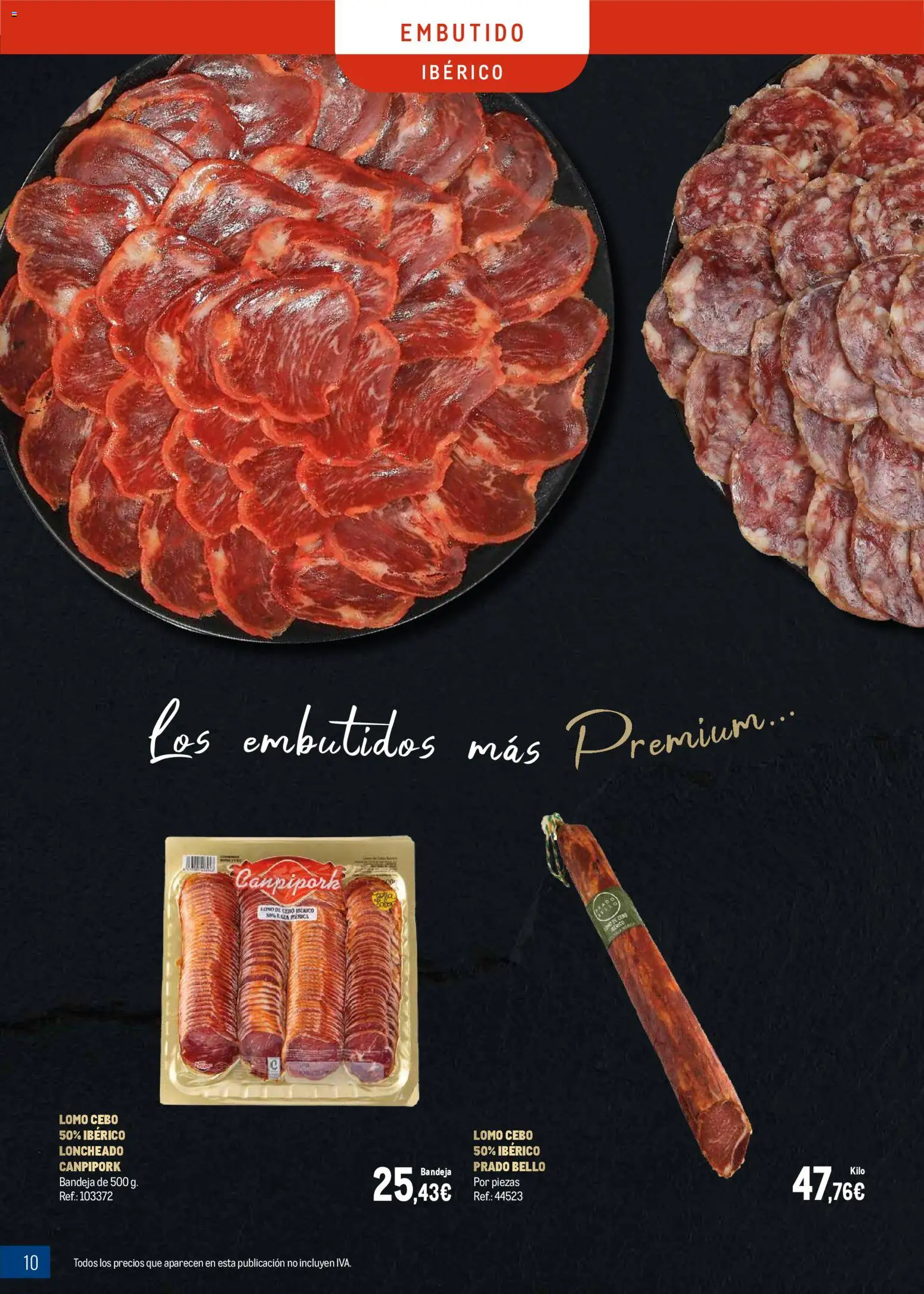 Makro - Charcuteria Norte 2 │ válido desde el 01.12.2025 | Página: 10 | Productos: Νυχτικό, Bandeja, Loncheado