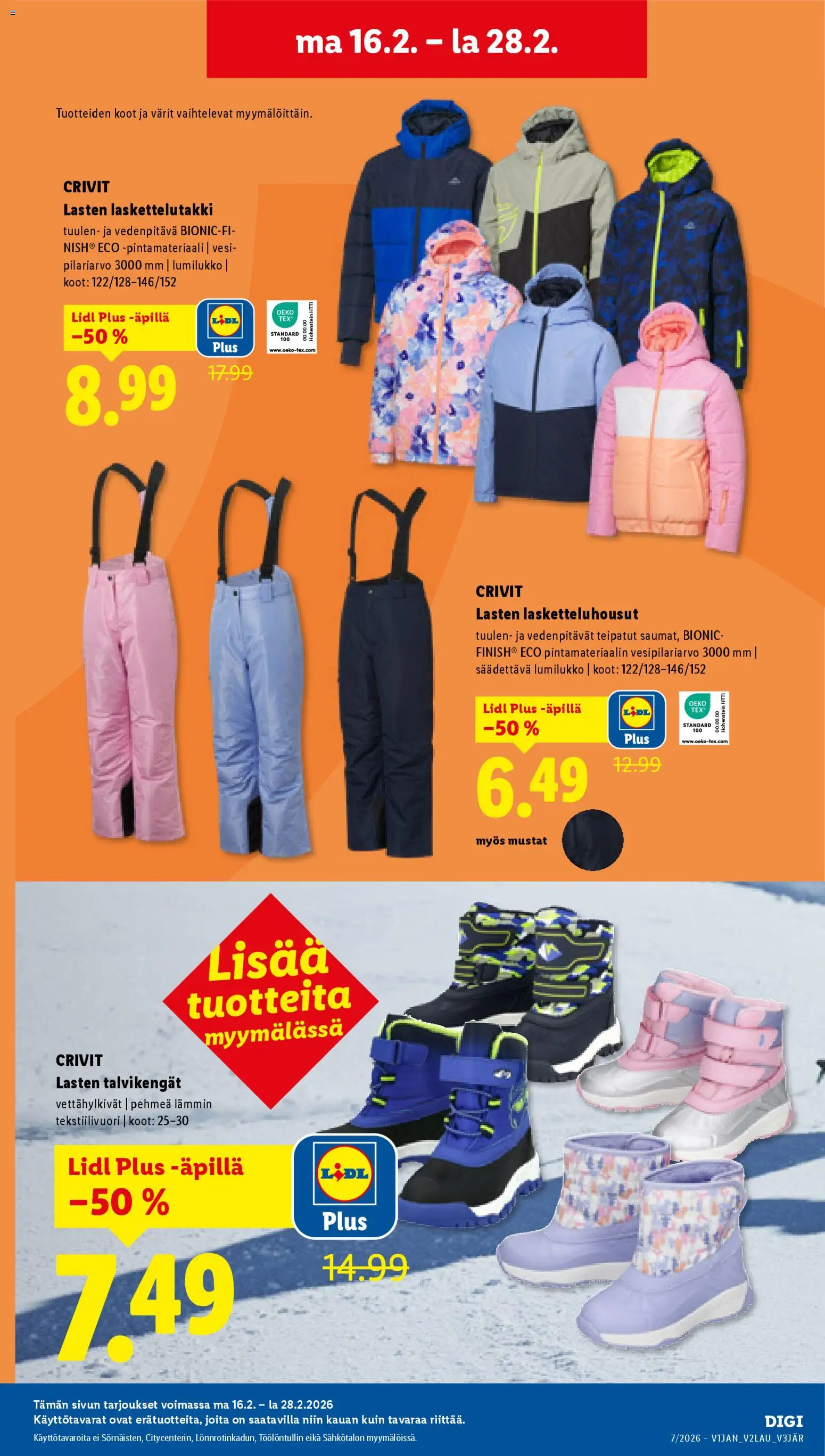 Lidl Crivit – voimassa 16.02.2026 alkaen | Sivu: 4 | Tuotteet: Talvikengät