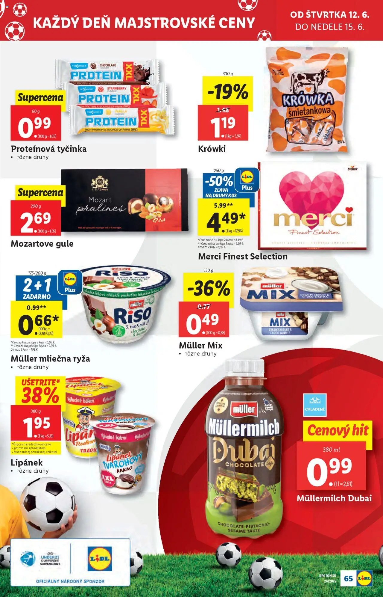 Lidl leták │ platný od 09.06.2025 | Strana: 77 | Produkty: Ryža, Protein, Wc, Kakao