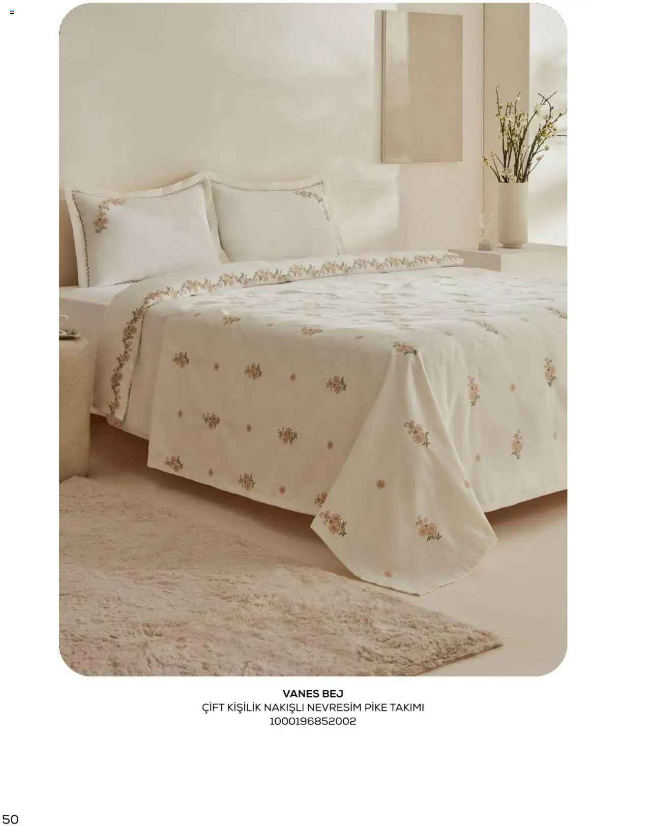 Karaca - Karaca Home - 03.03.2025 tarihinden itibaren geçerlidir | Sayfa: 50 | Ürünler: Hardal, Nevresim, Pike