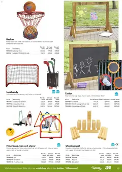 Lyreco - erbjudanden - Förhandsvisning av reklamblad från butik Lyreco aktuell från 02.04.2026 | Sida: 15 | Produkter: Basketboll, Kubb, Set