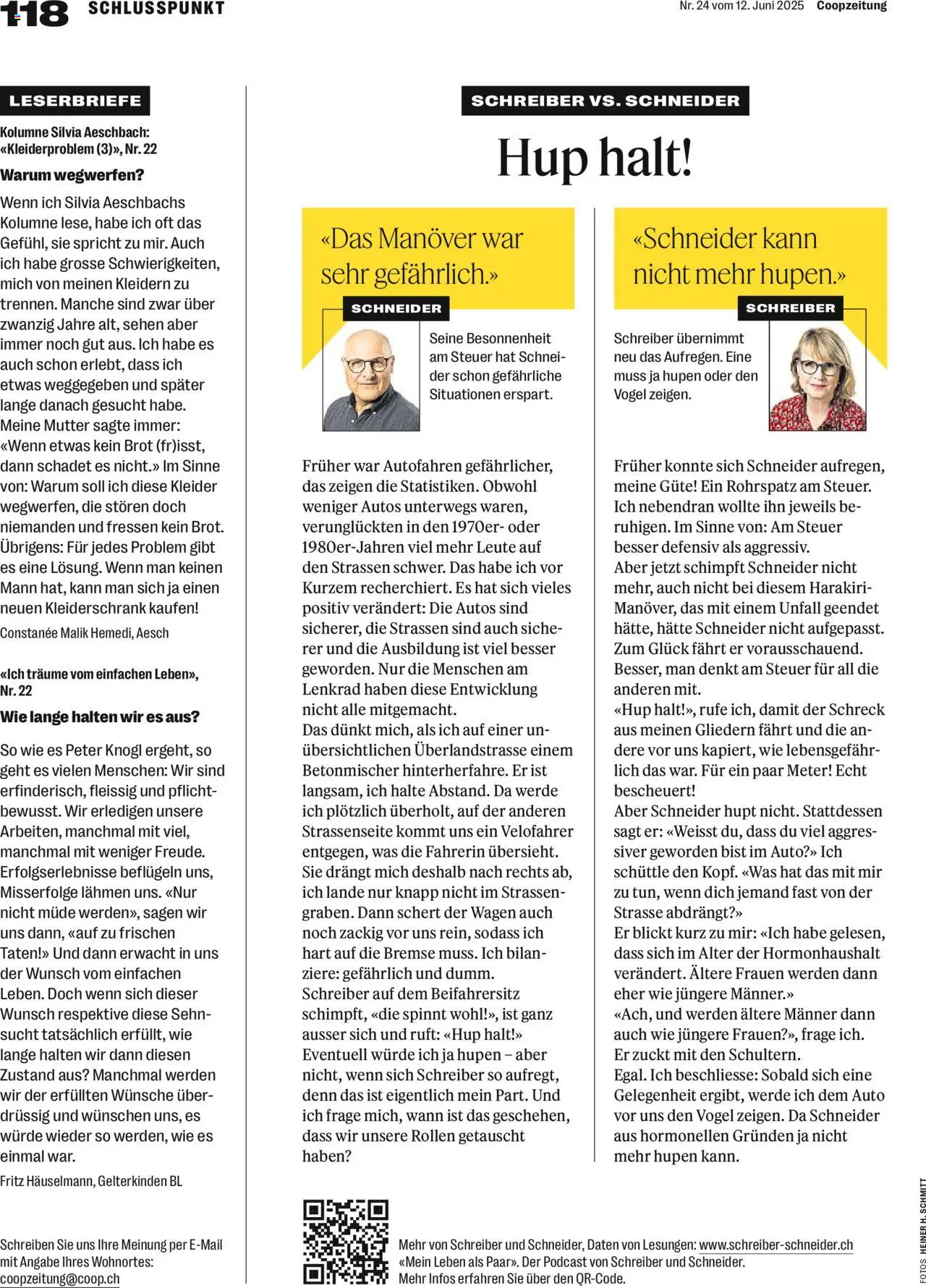 Coop - Magazin ab 12.06.2025 | Seite: 118 | Produkte: Kleiderschrank, Kleider, Brot, Sehen