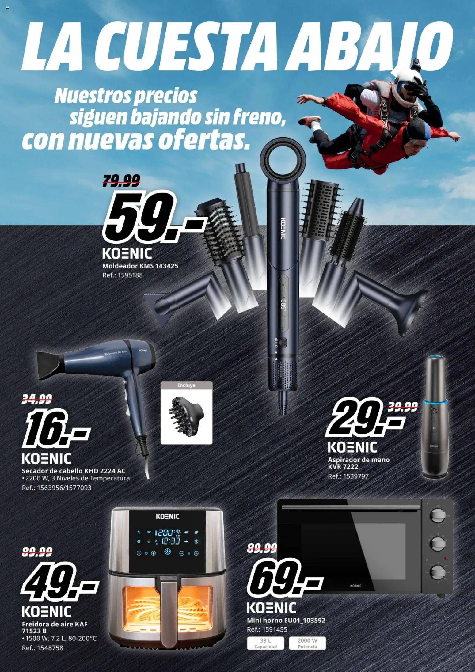 Media Markt folleto │ válido desde el 14.01.2026 | Página: 27 | Productos: Horno, Freidora, Aspirador