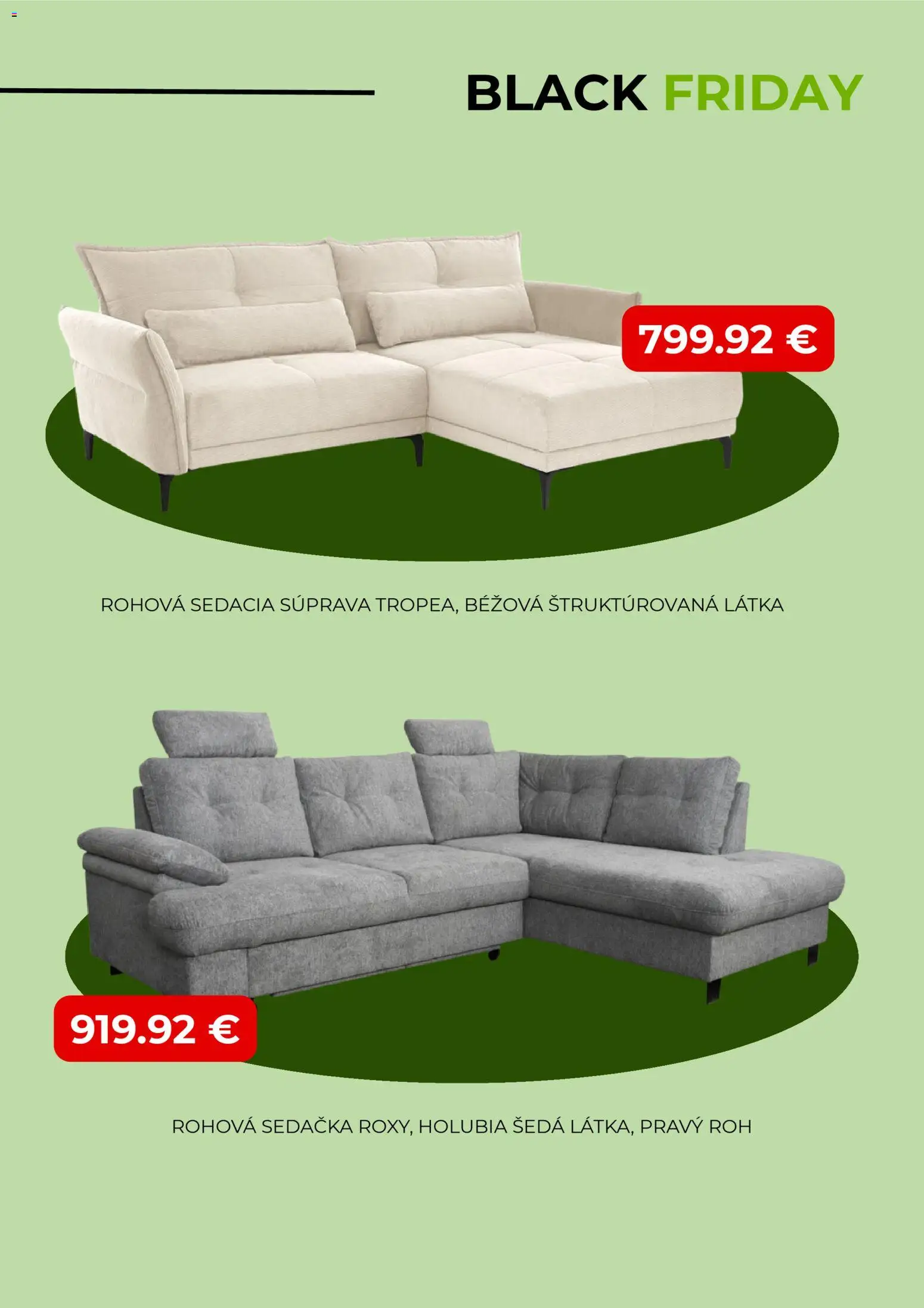 Nové ASKO nábytok akcie – leták je platný od 28.11.2025 | Strana: 2 | Produkty: Rohová sedacia súprava, Sedacia súprava, Rohová sedačka, Sedačka