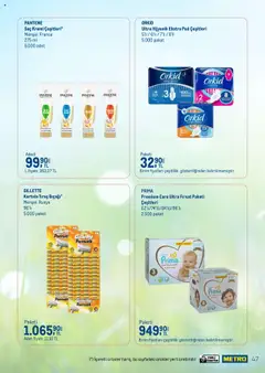 Metro Q3 Tedarikçi Flyer - 26.06.2025 tarihinden itibaren geçerlidir | Sayfa: 47