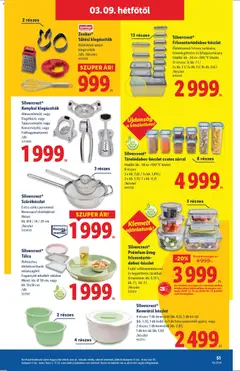 Lidl akciós újság - amely érvényes a következő dátumtól: 05.03.2026 | Oldal: 51