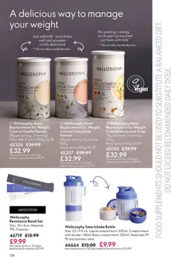 Preview of Oriflame - Offers valid from 25.03.2026 | Page: 108 | Products: Powder, Milk, Chocolate, Vanilla