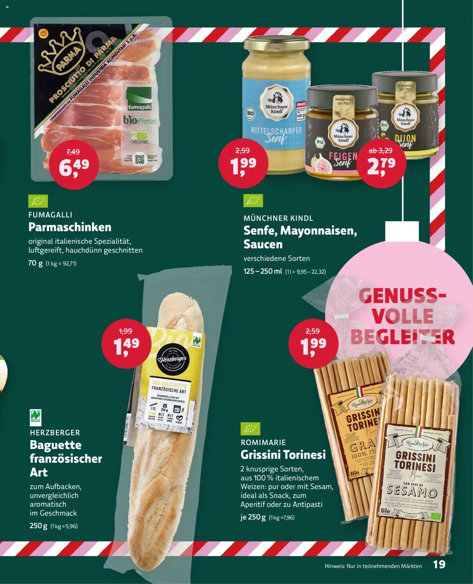 Denns BioMarkt Natürlich Festlich gültig ab 26.11.2025 | Seite: 19 | Produkte: Jääkaappipakastin