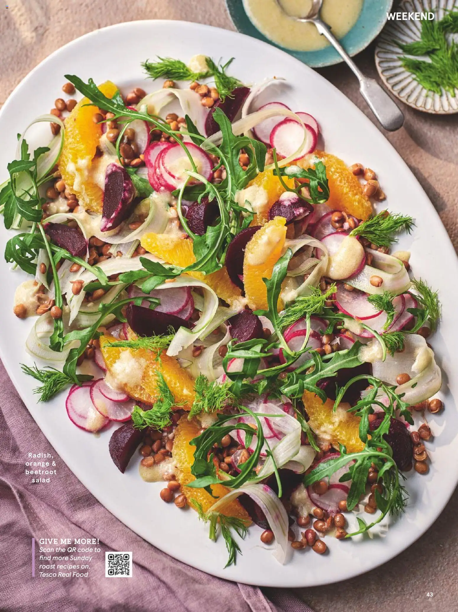 {H1} | Page: 43 | Products: Salad, Orange