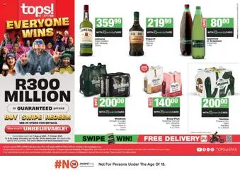 Preview of Tops at Spar specials valid from 21.08.2025