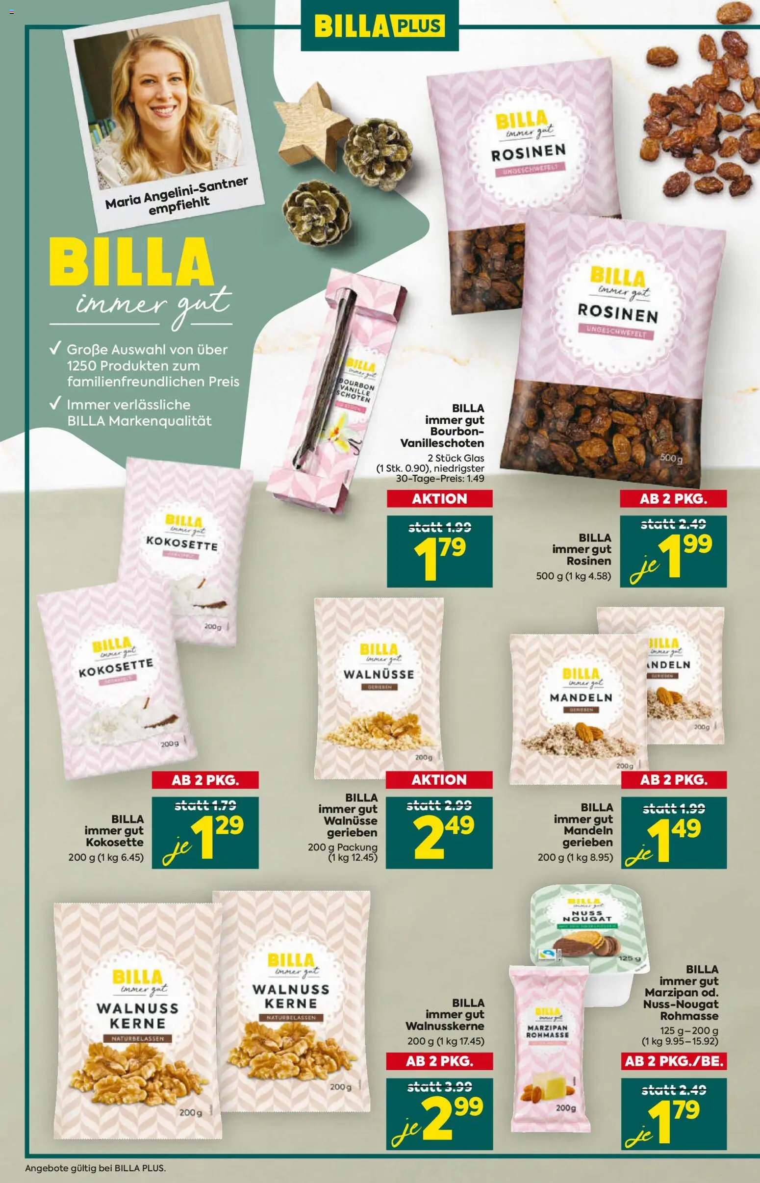 Billa Plus - Alles Rund Ums  Backen gültig ab 23.10.2025 | Seite: 10 | Produkte: Rosinen, Bourbon