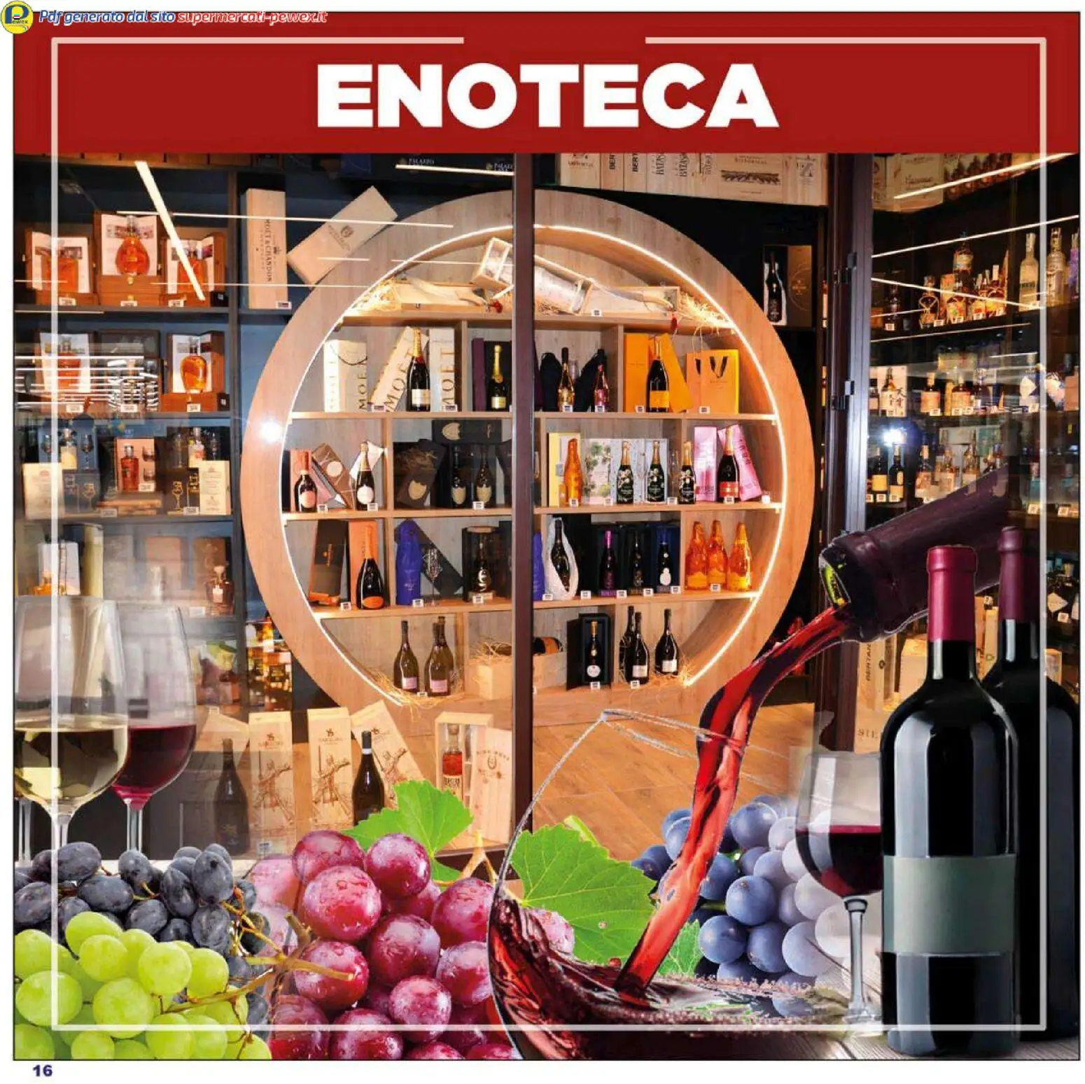 Volantino Pewex del 27.12.2025 | Pagina: 16 | Prodotti: Enoteca