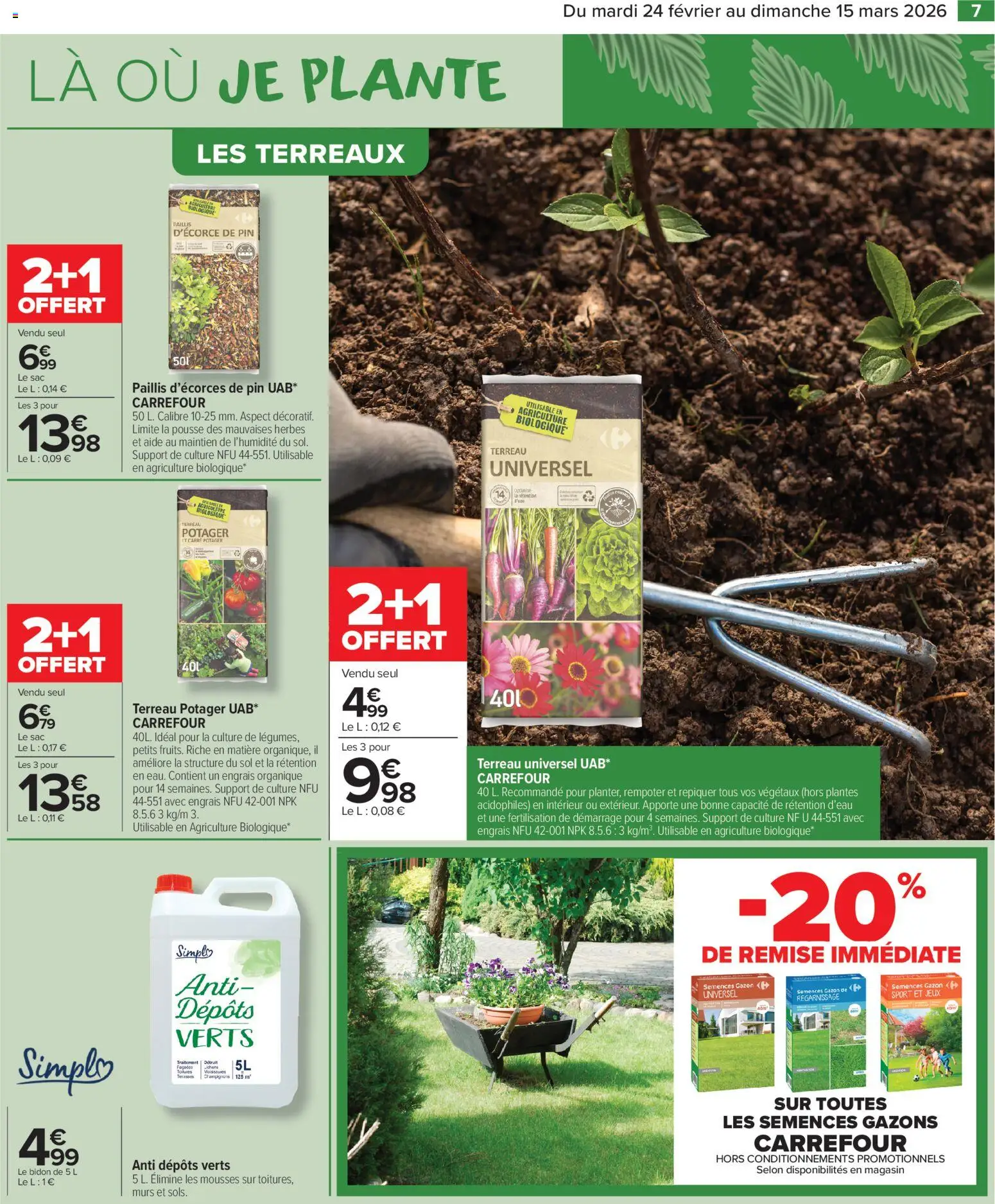 {H1} | Page: 9 | Produits: Sac, Plantes, Gazon, Jeux