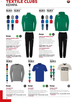 Sport 2000 - Prévisualisation de Sport 2000 brochure valide à partir de 01.06.2025 | Page: 54 | Produits: Polo, Coton, Veste, Pantalon