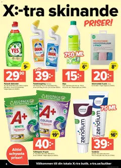 Coop X:-TRA - erbjudanden - Förhandsvisning av reklamblad från butik Coop X:-TRA aktuell från 24.11.2025 | Sida: 6 | Produkter: Tandkräm, Galler, Äpple, Tvättkapslar