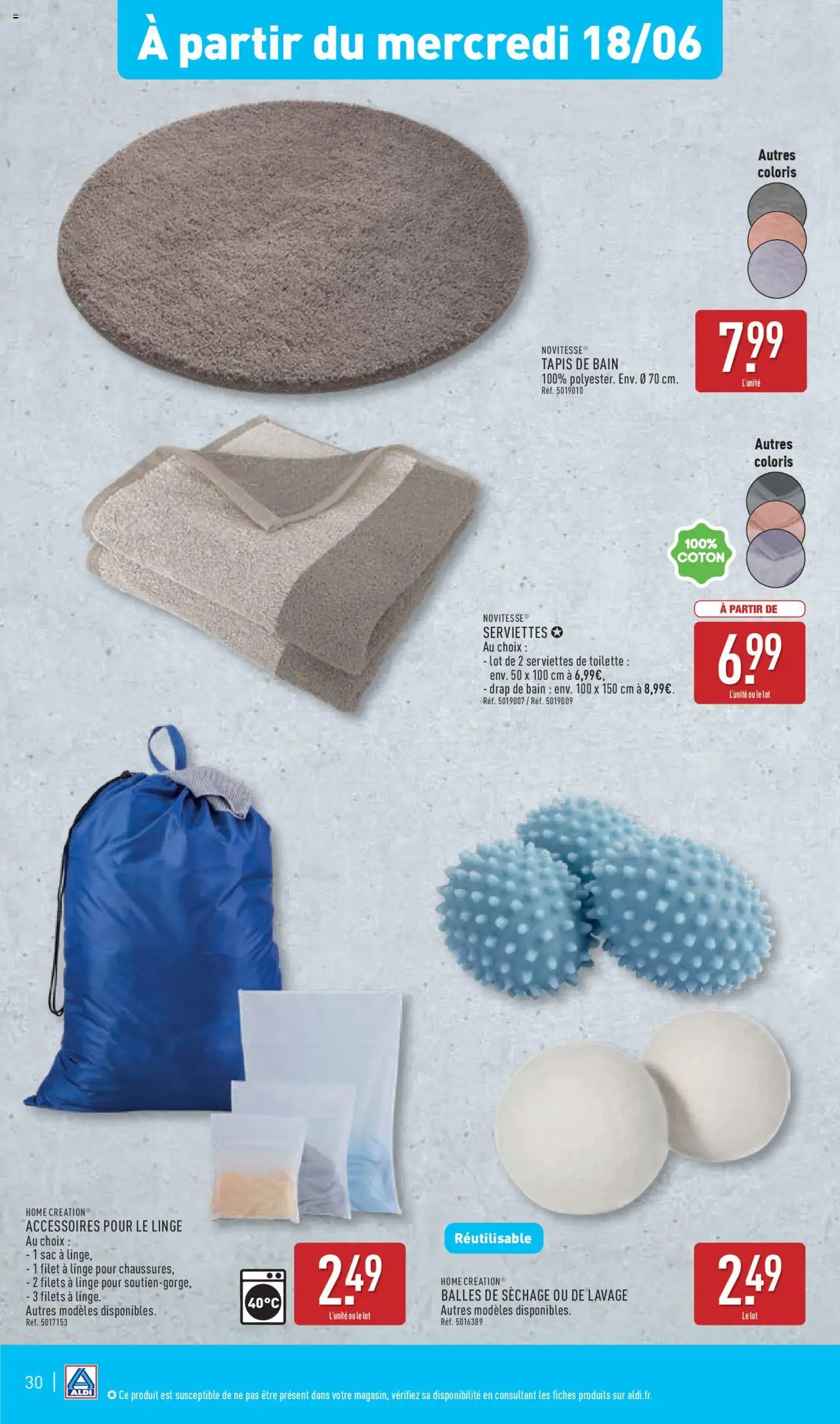  | Page: 33 | Produits: Tapis de bain, Sac, Coton, Tapis