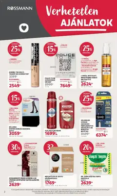 Rossmann Akciós újság - amely érvényes a következő dátumtól: 05.01.2026 | Oldal: 2